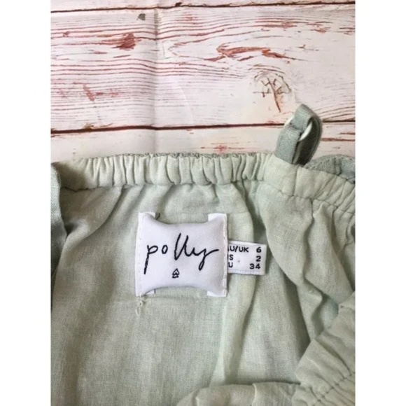 Princess Polly green mini dress - Picture 6 of 7